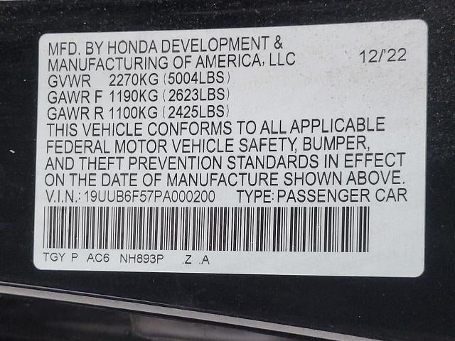 2023 Acura TLX w/A-Spec Package