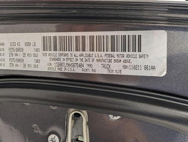 2017 RAM 1500 Big Horn Crew Cab 4x4 5'7" Box