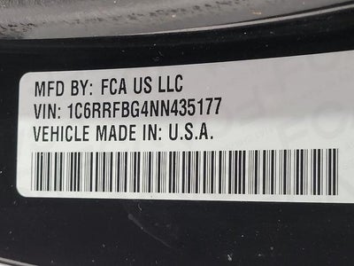 2022 RAM 1500 Big Horn Quad Cab 4x4 6'4" Box