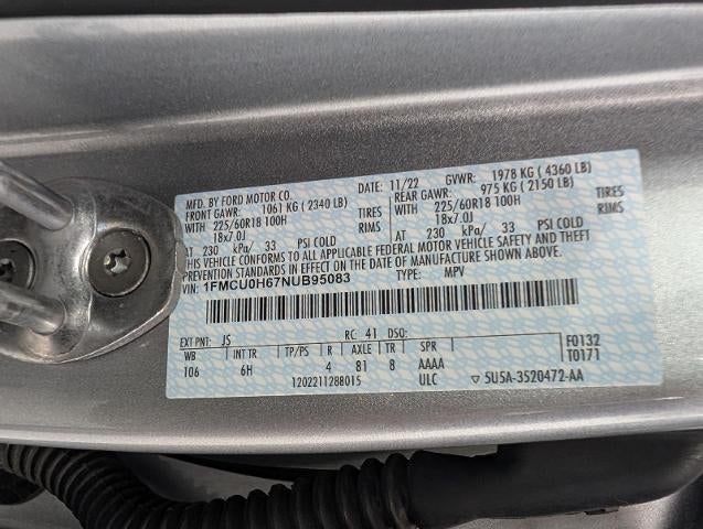 2022 Ford Escape SEL