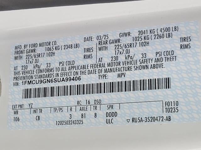 2025 Ford Escape Active