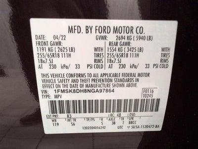 2022 Ford Explorer XLT