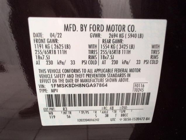 2022 Ford Explorer XLT