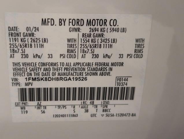 2024 Ford Explorer XLT