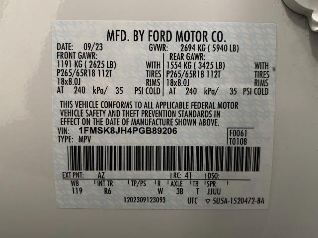 2023 Ford Explorer Timberline