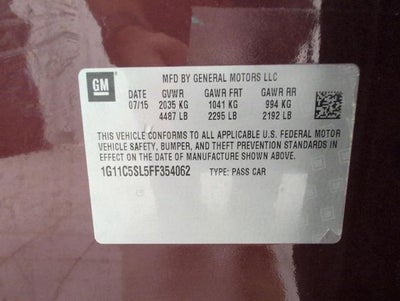2015 Chevrolet Malibu LT