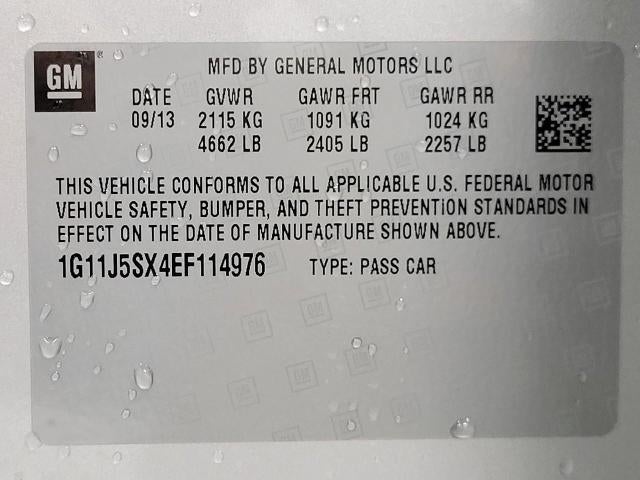 2014 Chevrolet Malibu LTZ