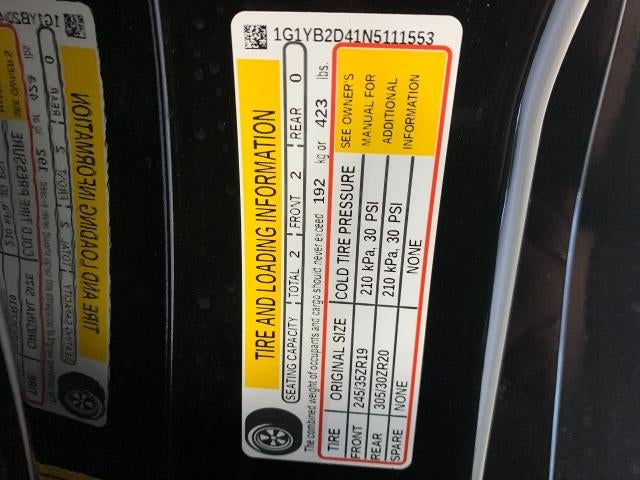 2022 Chevrolet Corvette Stingray 2LT