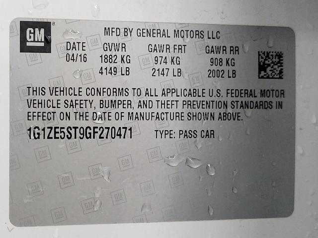 2016 Chevrolet Malibu LT