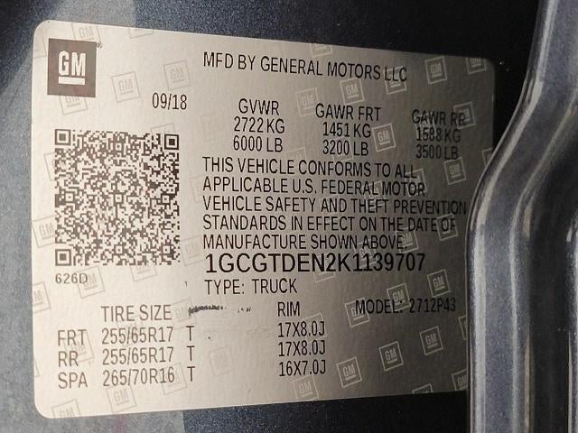 2019 Chevrolet Colorado 4WD Z71