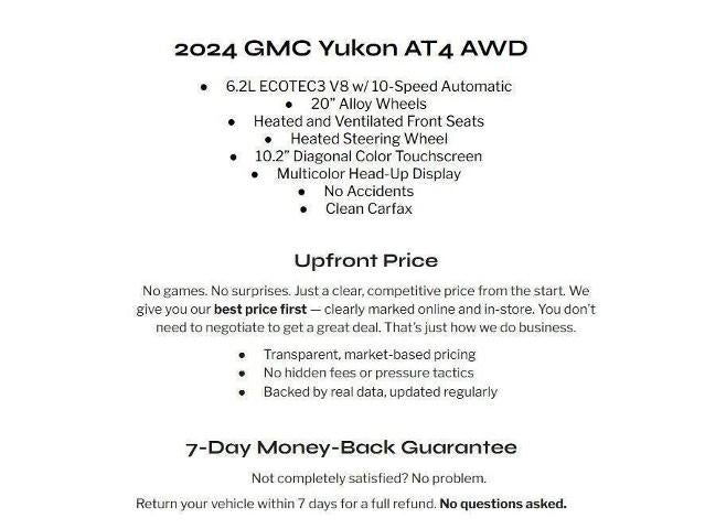 2024 GMC Yukon AT4