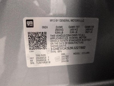 2024 Chevrolet Traverse LT
