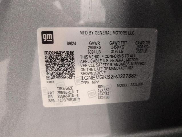 2024 Chevrolet Traverse LT