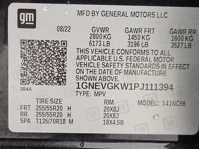 2023 Chevrolet Traverse LT Cloth