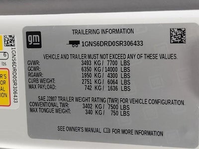 2025 Chevrolet Suburban Z71