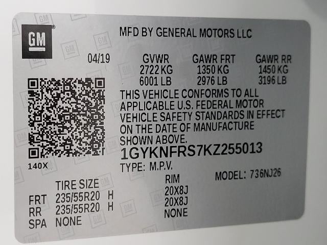 2019 Cadillac XT5 Premium Luxury AWD