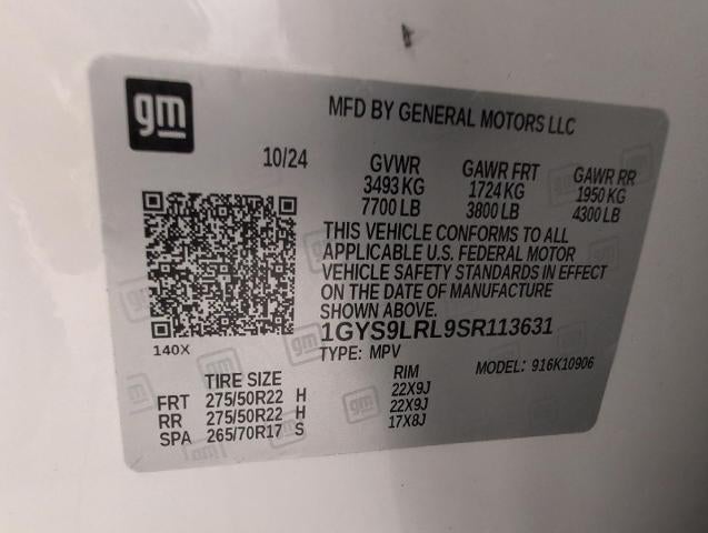 2025 Cadillac Escalade ESV Premium Luxury