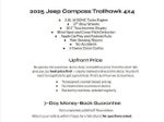 2025 Jeep Compass Trailhawk 4x4