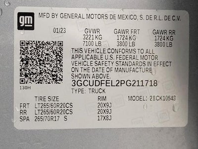 2023 Chevrolet Silverado 1500 LT Trail Boss