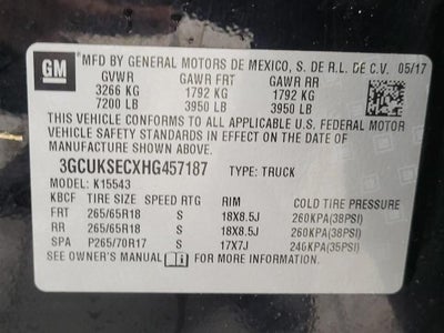 2017 Chevrolet Silverado 1500 LTZ