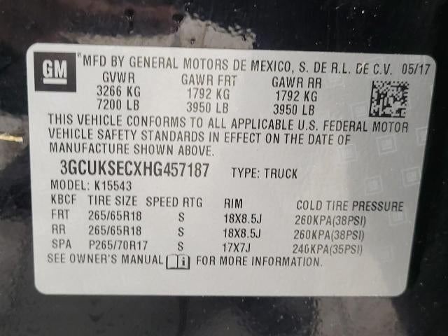 2017 Chevrolet Silverado 1500 LTZ