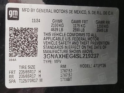 2025 Chevrolet Equinox LT