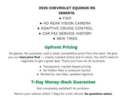 2025 Chevrolet Equinox RS