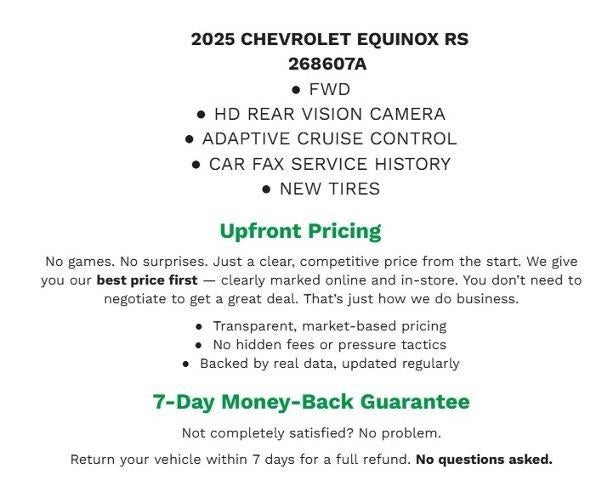 2025 Chevrolet Equinox RS