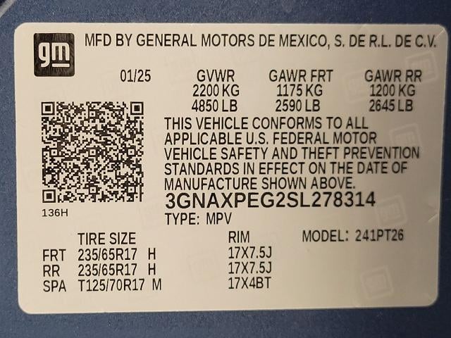 2025 Chevrolet Equinox LT