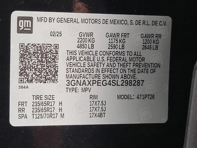 2025 Chevrolet Equinox LT