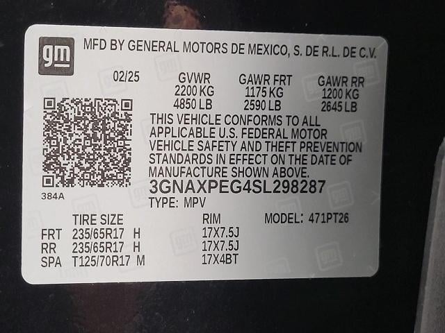 2025 Chevrolet Equinox LT