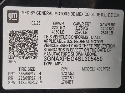 2025 Chevrolet Equinox LT