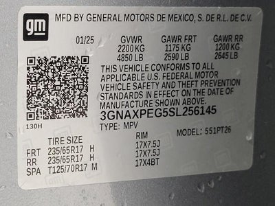 2025 Chevrolet Equinox LT