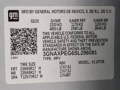 2025 Chevrolet Equinox LT