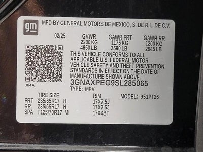 2025 Chevrolet Equinox LT