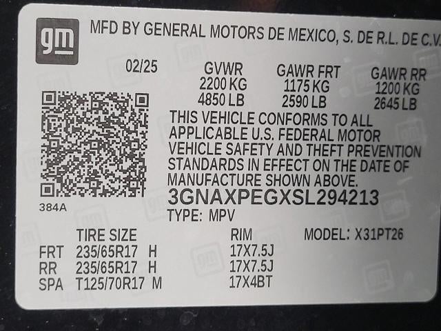 2025 Chevrolet Equinox LT