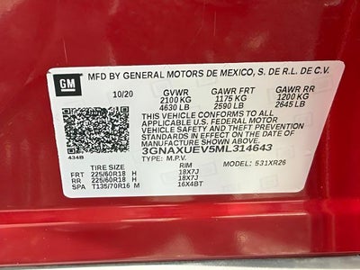 2021 Chevrolet Equinox LT
