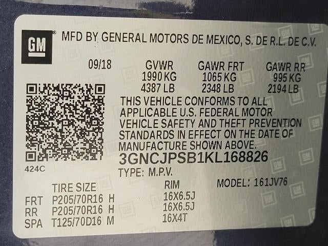 2019 Chevrolet Trax LT