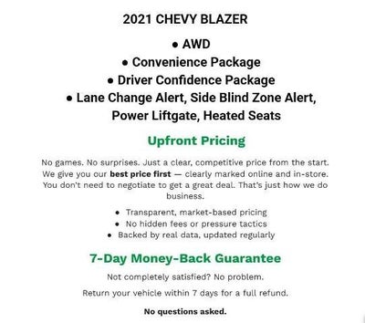2021 Chevrolet Blazer LT