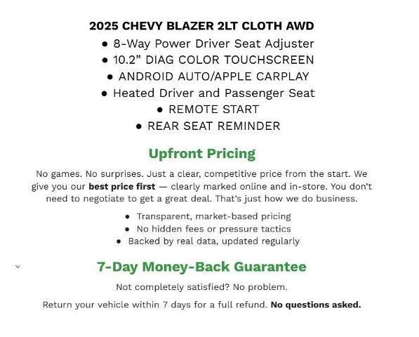 2025 Chevrolet Blazer 2LT