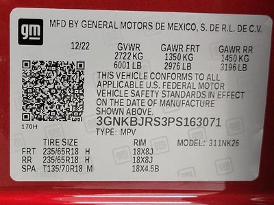 2023 Chevrolet Blazer 3LT