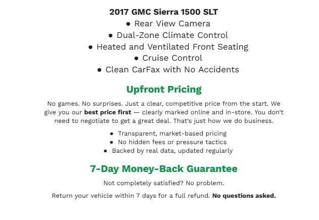 2017 GMC Sierra 1500 SLT