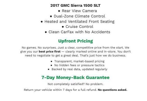 2017 GMC Sierra 1500 SLT