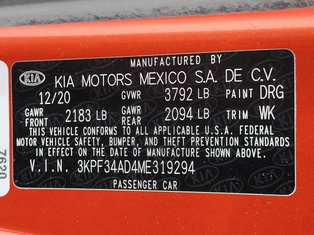 2021 Kia Forte GT-Line