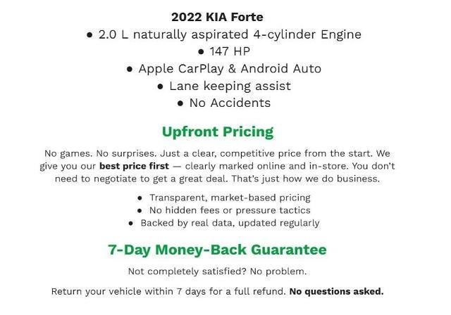 2022 Kia Forte GT-Line