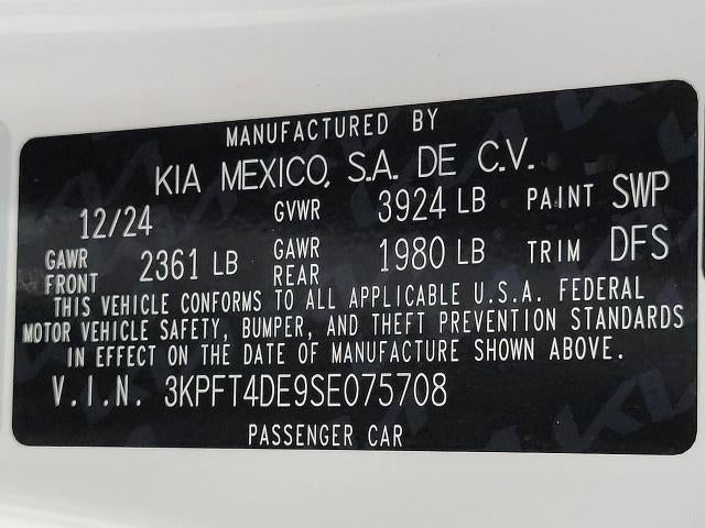 2025 Kia K4 LXS