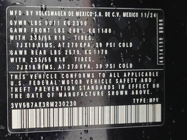 2024 Volkswagen Tiguan 2.0T Wolfsburg Edition