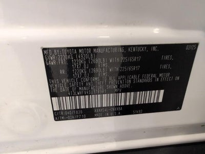 2025 Toyota RAV4 Hybrid LE
