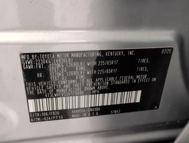 2025 Toyota RAV4 Hybrid LE