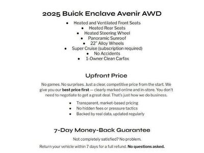 2025 Buick Enclave Avenir